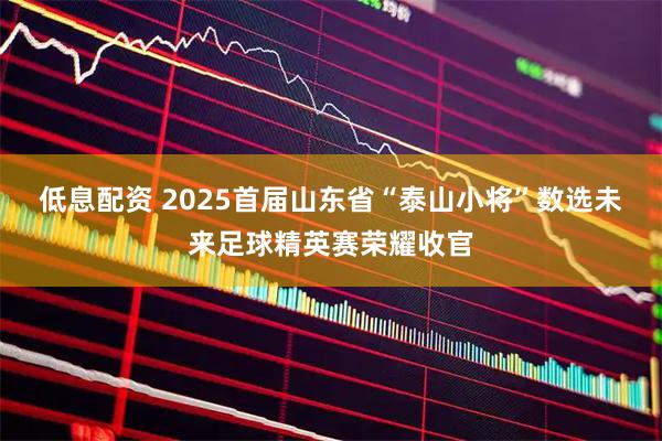 低息配资 2025首届山东省“泰山小将”数选未来足球精英赛荣耀收官