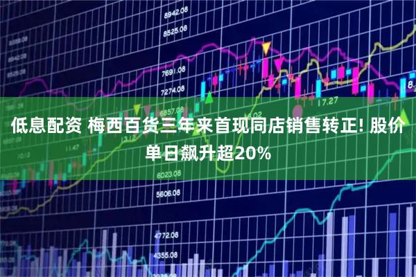 低息配资 梅西百货三年来首现同店销售转正! 股价单日飙升超20%